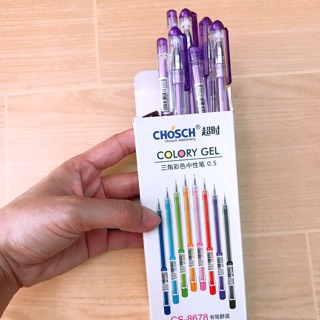Hộp viết gel 12 cây