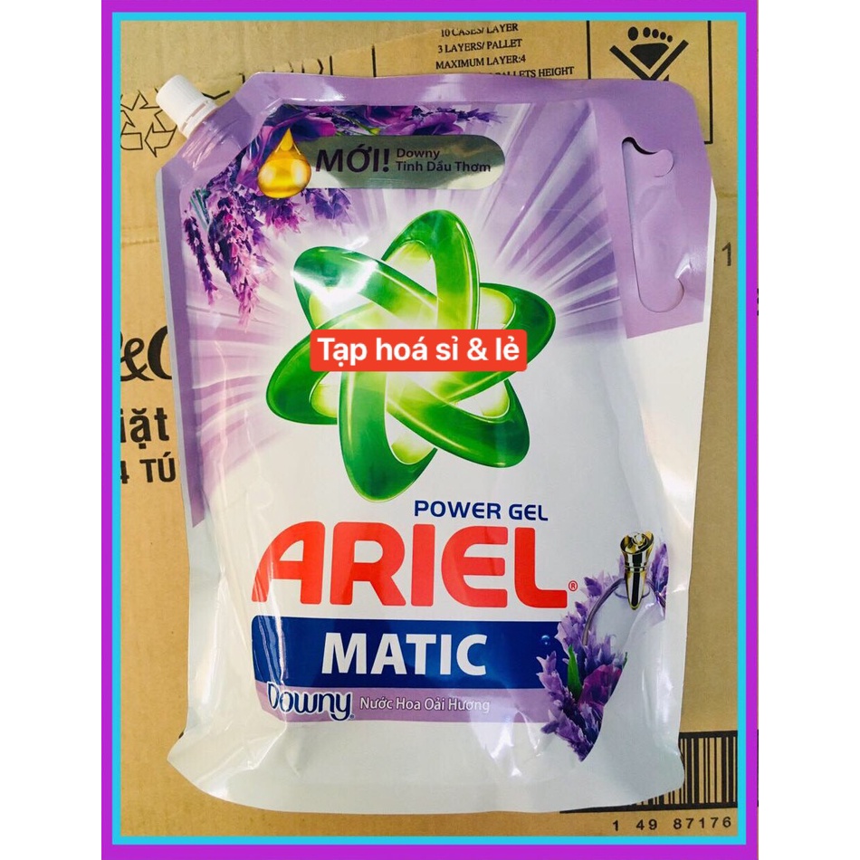 Nước giặt ariel matic downy oải hương tím 1.8kg