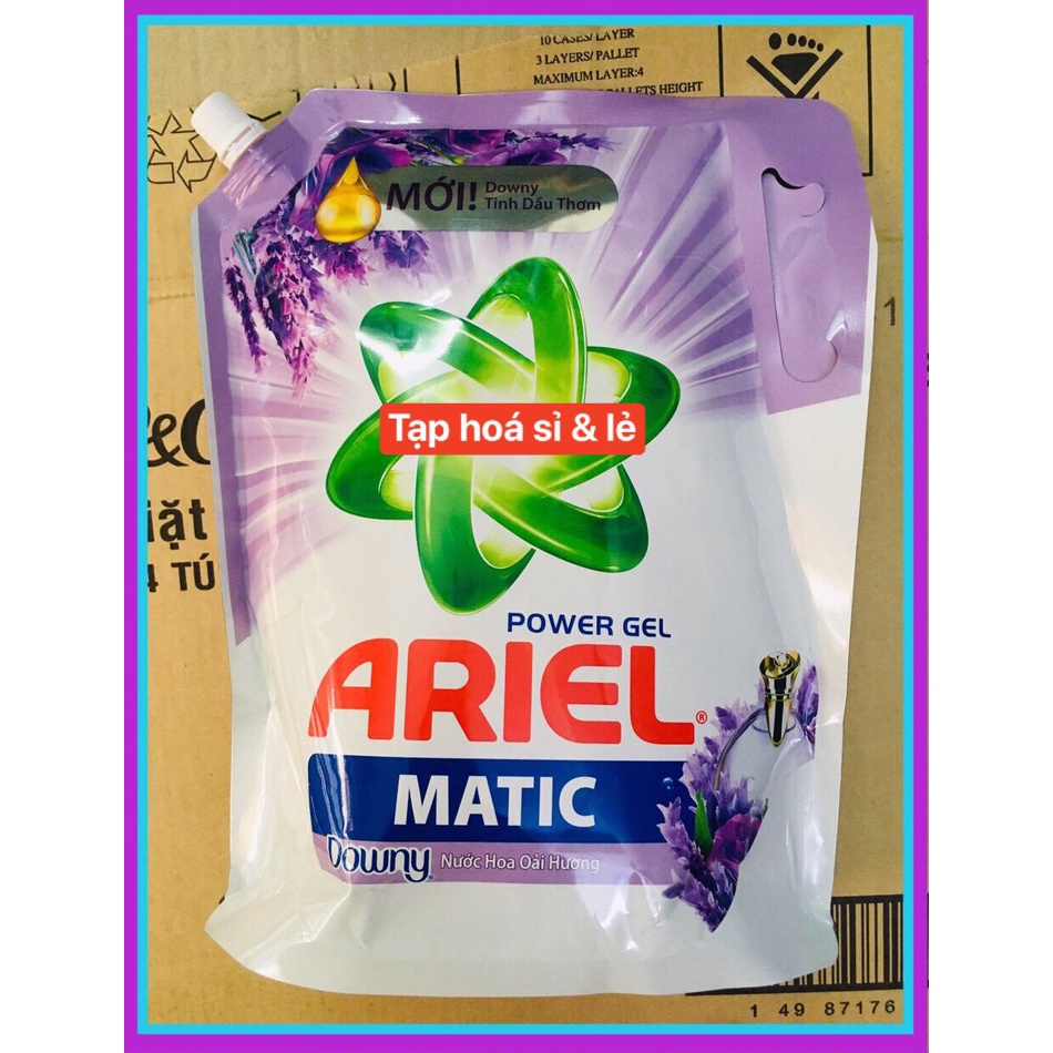 Nước giặt ariel matic downy oải hương tím 2kg