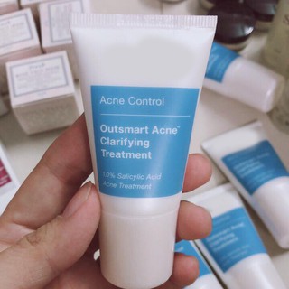 Kem giảm mụn thông minh trong một tuần Outsmart Acne Clarifying Treatment 23ML