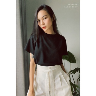 Áo Linen- Áo cổ tròn basic-Vải Linen
