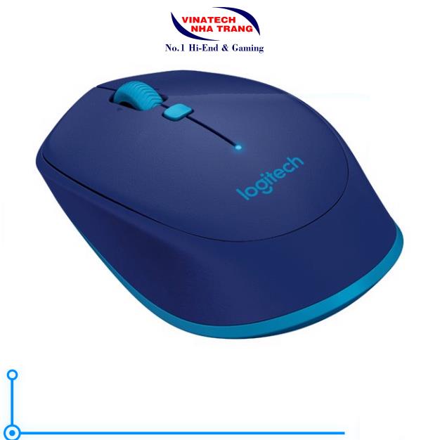 Chuột không dây Bluetooth Logitech M337- Hàng chính hãng, nhỏ gọn dễ sử dụng trong văn phòng, thiết kế đồ họa, chơi game