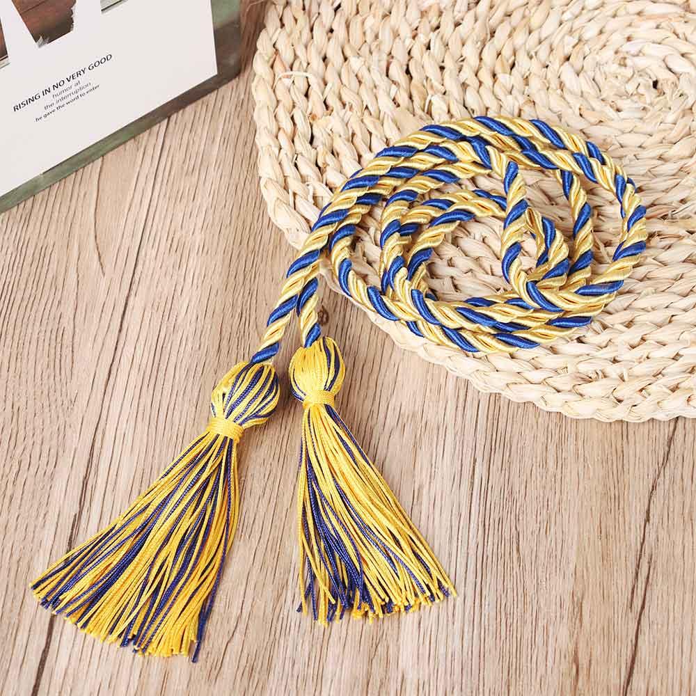 1 Cuộn Dây Polyester Bện Thủ Công DIY Đa Ứng Dụng Làm Đạo Cụ Chụp Ảnh Tốt Nghiệp Cho Học Sinh