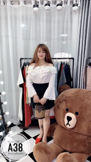 Bigsize Áo bèo trễ vai A38