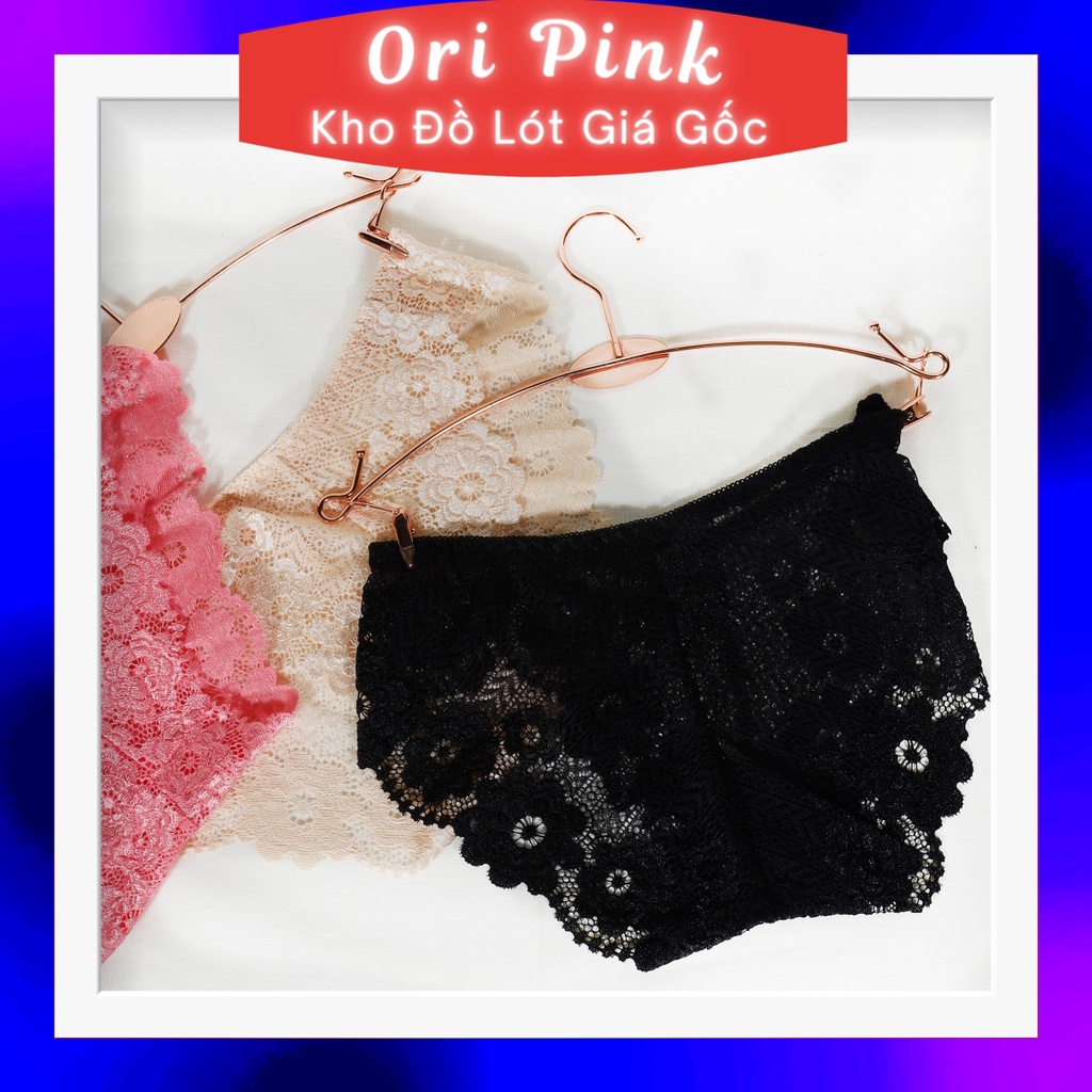 Quần lót nữ cotton kháng khuẩn- Quần sịp su nữ cao cấp thoáng mát thun ren họa tiết mát mẻ- MS: 30053