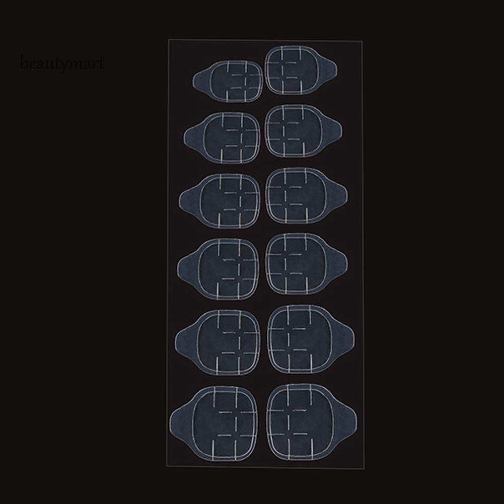 [Hàng mới về] set 120 miếng dán trong suốt dùng trang trí móng tay