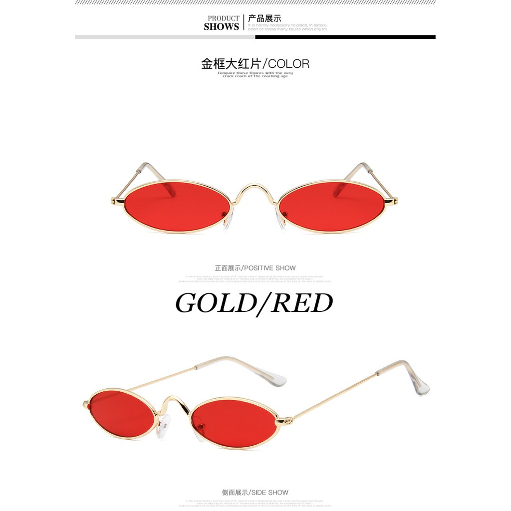 Kính mát gọng kim loại thời trang cổ điển sành điệu cho nam và nữ