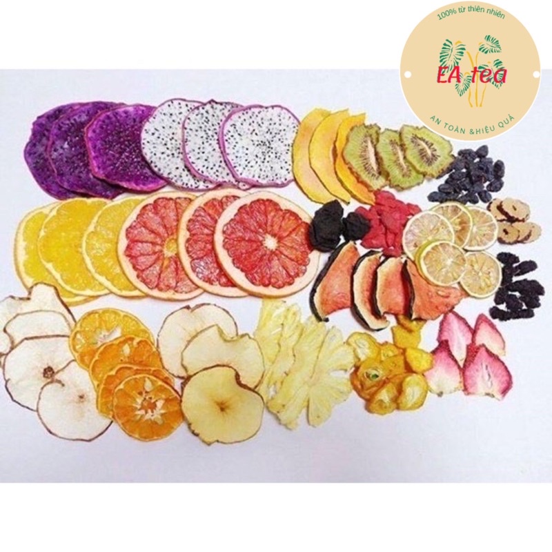 Set 30 goi Trà detox hoa quả khô giảm cân