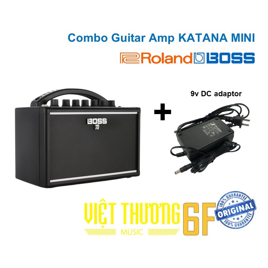Loa dành cho guitar điện dùng pin Roland Boss chính hãng Katana MINI ( 7w )