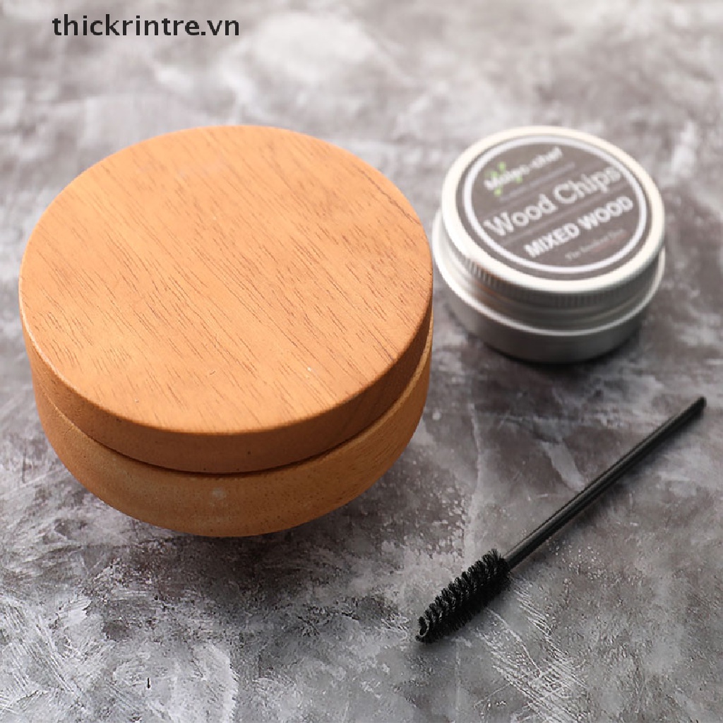 Dụng cụ tạo khói pha chế cocktail bằng gỗ vụn