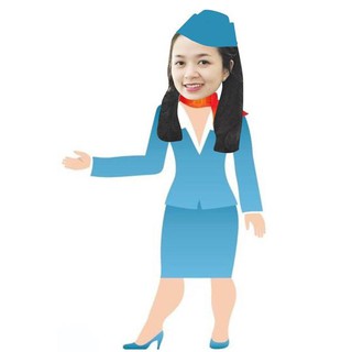 Chibi người lớn trang trí tiệc