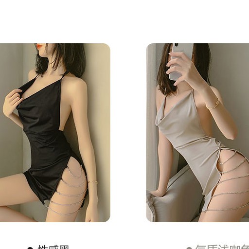 Váy ngủ xẻ hông cực gợi cảm Sherry Store S035 | BigBuy360 - bigbuy360.vn