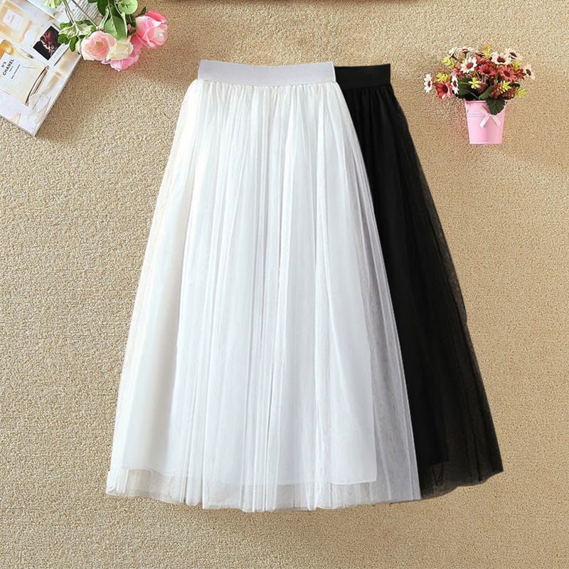 Chân Váy Lưới Dáng Vừa Thời Trang Mùa Hè Mới 2022 Cho Bé Gái