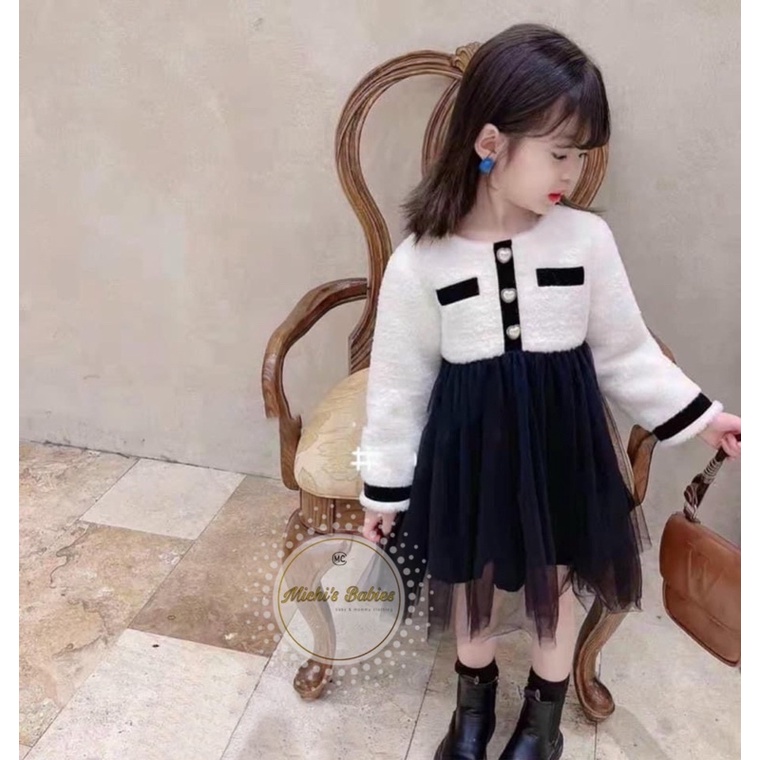 Váy len xinh cho bé (V25)