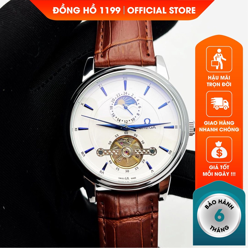 [QUÀ TẶNG] Đồng hồ cơ - Đồng Hồ Nam Dây Da Chống Nước Chống Xước Máy Chuẩn Chất Liệu Cao Cấp 4122GD - 1199 Watches | BigBuy360 - bigbuy360.vn