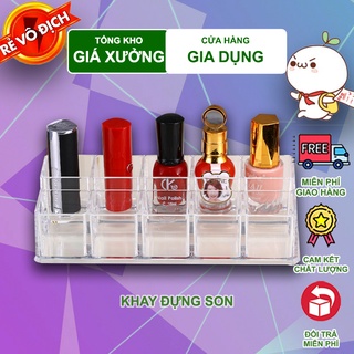Khay 24 Ô Đựng Son Và Mĩ Phẩm