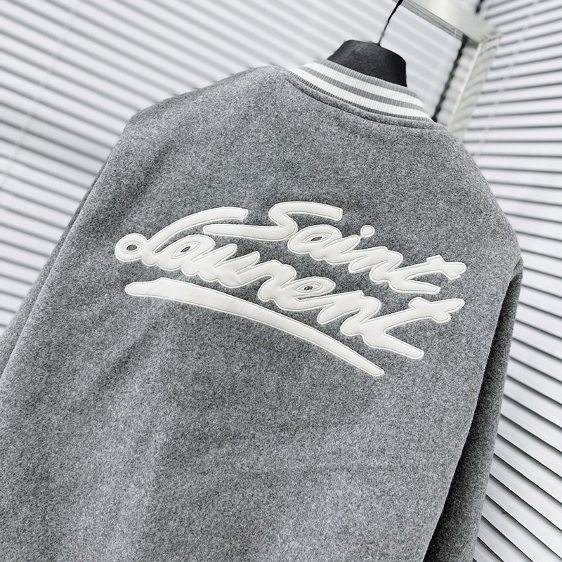 Áo khoác bomber dạ nam nữ trơn thêu chữ da mặt sau bo chun kẻ trắng hai lớp bao dày dặn đẹp AK03P