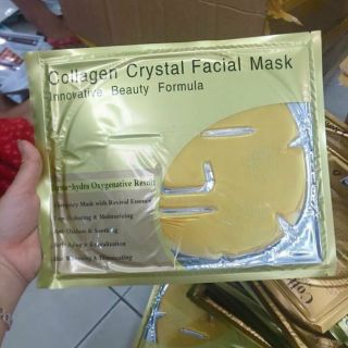 Mặt nạ Collagen Nano vàng