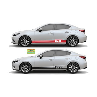 DECAL TEM CHỈ OTO GT