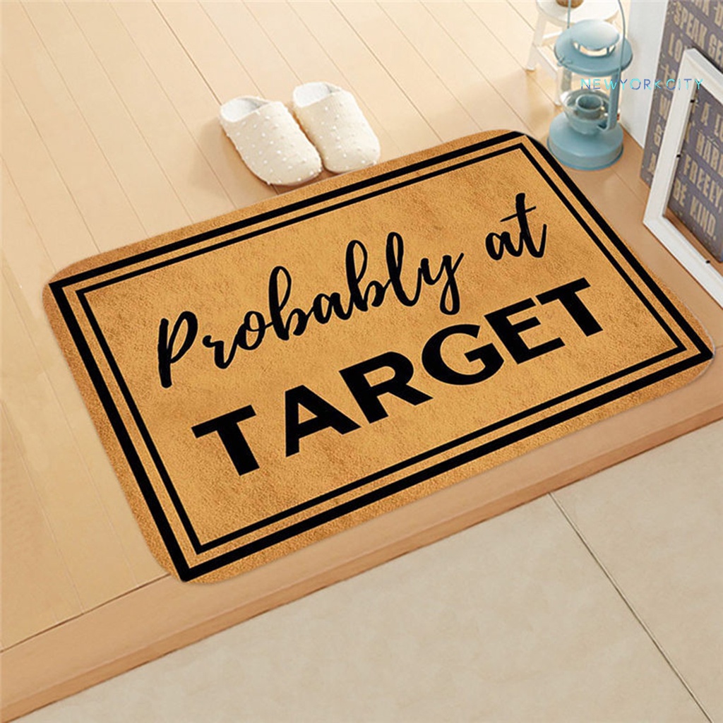 Thảm lót sàn Chống Trượt Bằng Vải Flannel Dày Dành Cho Phòng Tắm