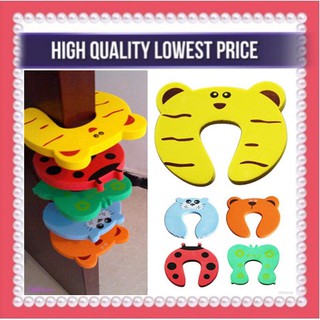 Kẹp chặn cửa chống va đập hình nhân vật hoạt hình cho bé