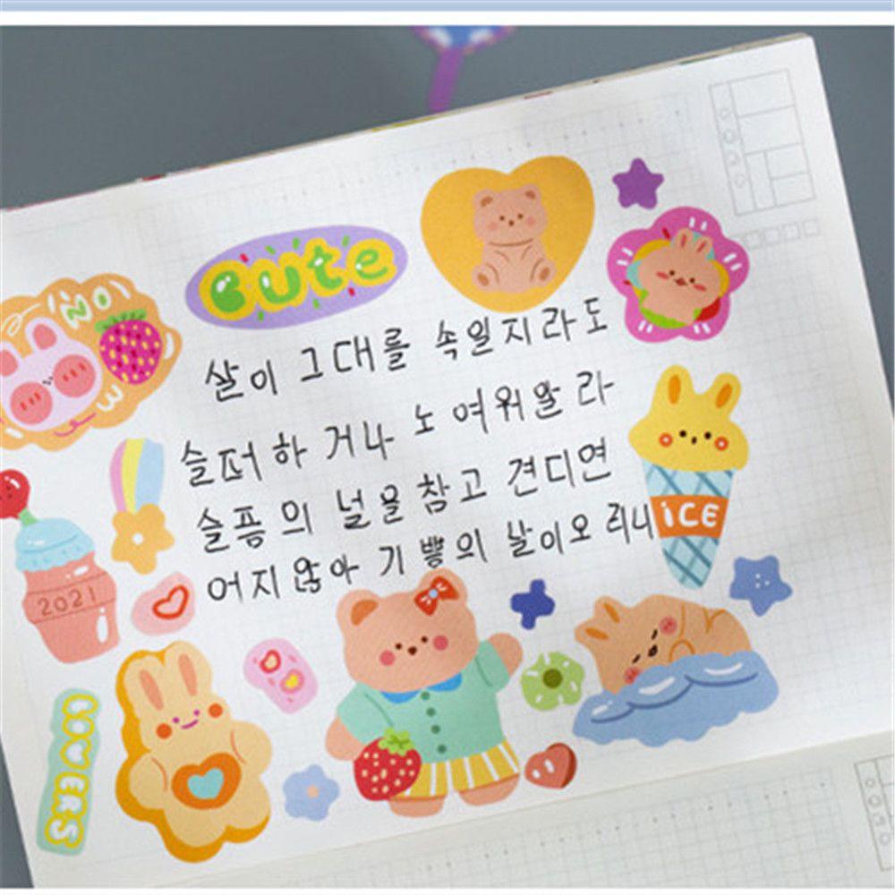 Sticker Hoạt Hình Dán Trang Trí Nhật Ký