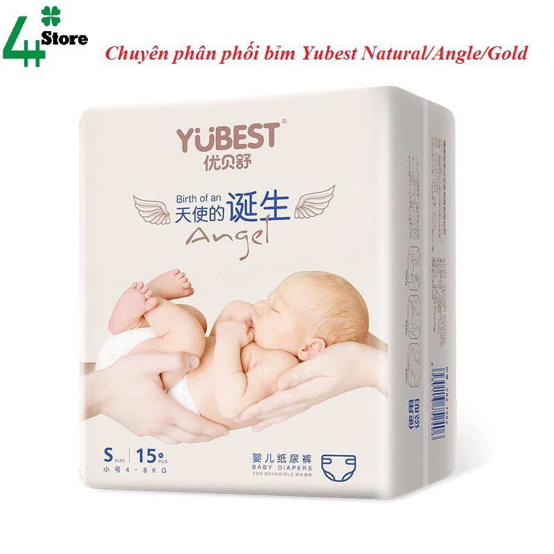 Bỉm Yubest Natural/ Angel/ Gold dán/ quần - hàng nội địa Trung S132/M108/L96/XL84/XXL72/S90/M84/XL72/XXL66