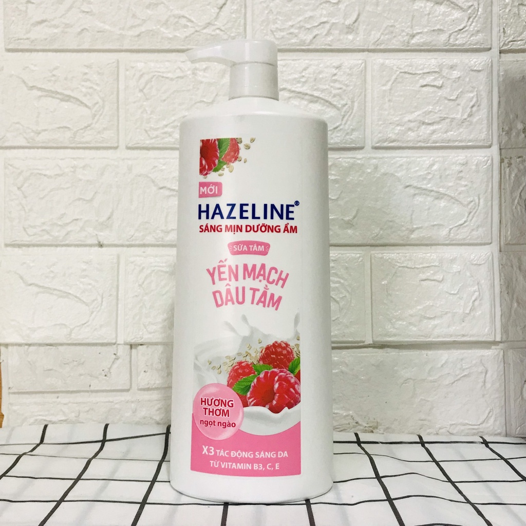 Sữa tắm dưỡng da Hazeline 1kg (Chai)