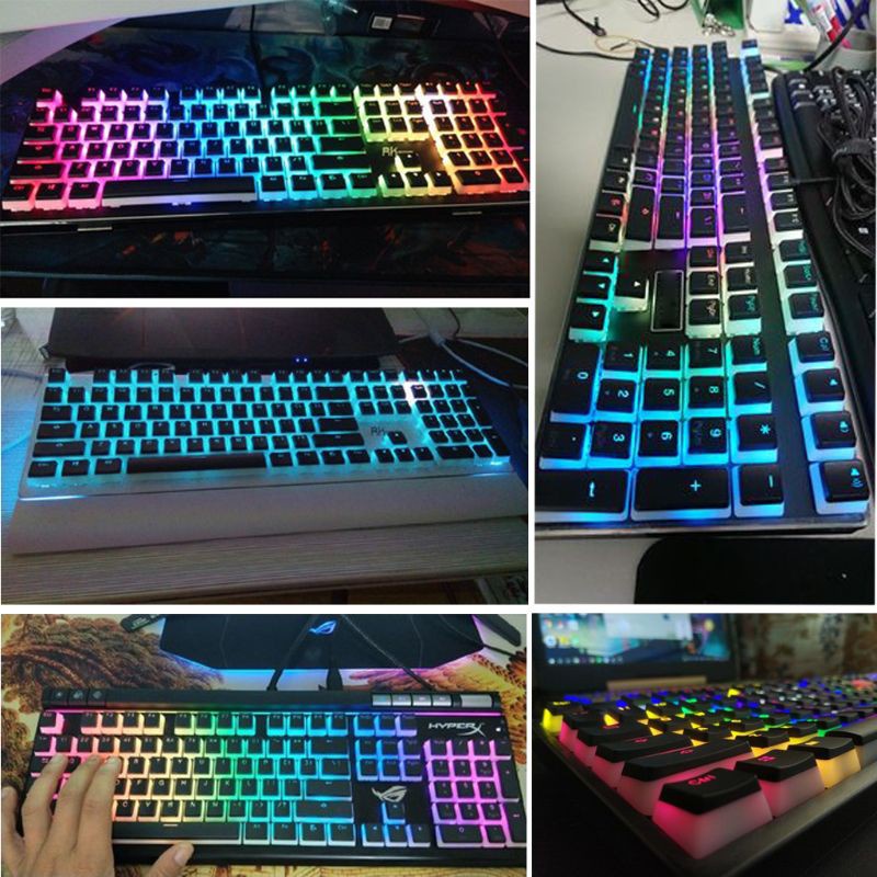 Nút Bàn Phím Ansi Rgb 110 Phím Thay Thế Chuyên Dụng Cho Oem Cherry Mx