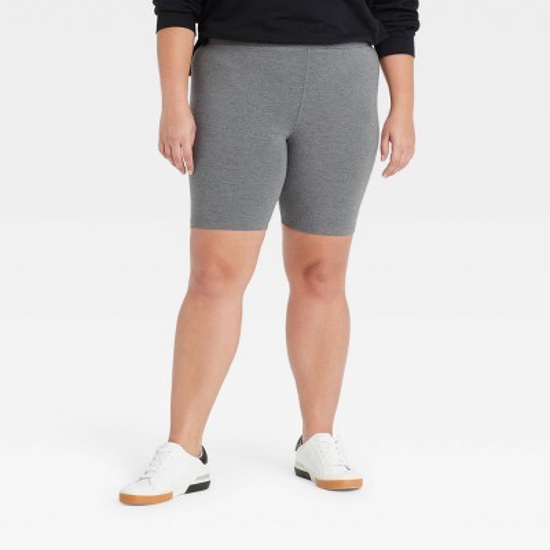 Quần đùi thun legging biker shorts thun ôm vnxk dư xịn mỏng mát bigsize plus size