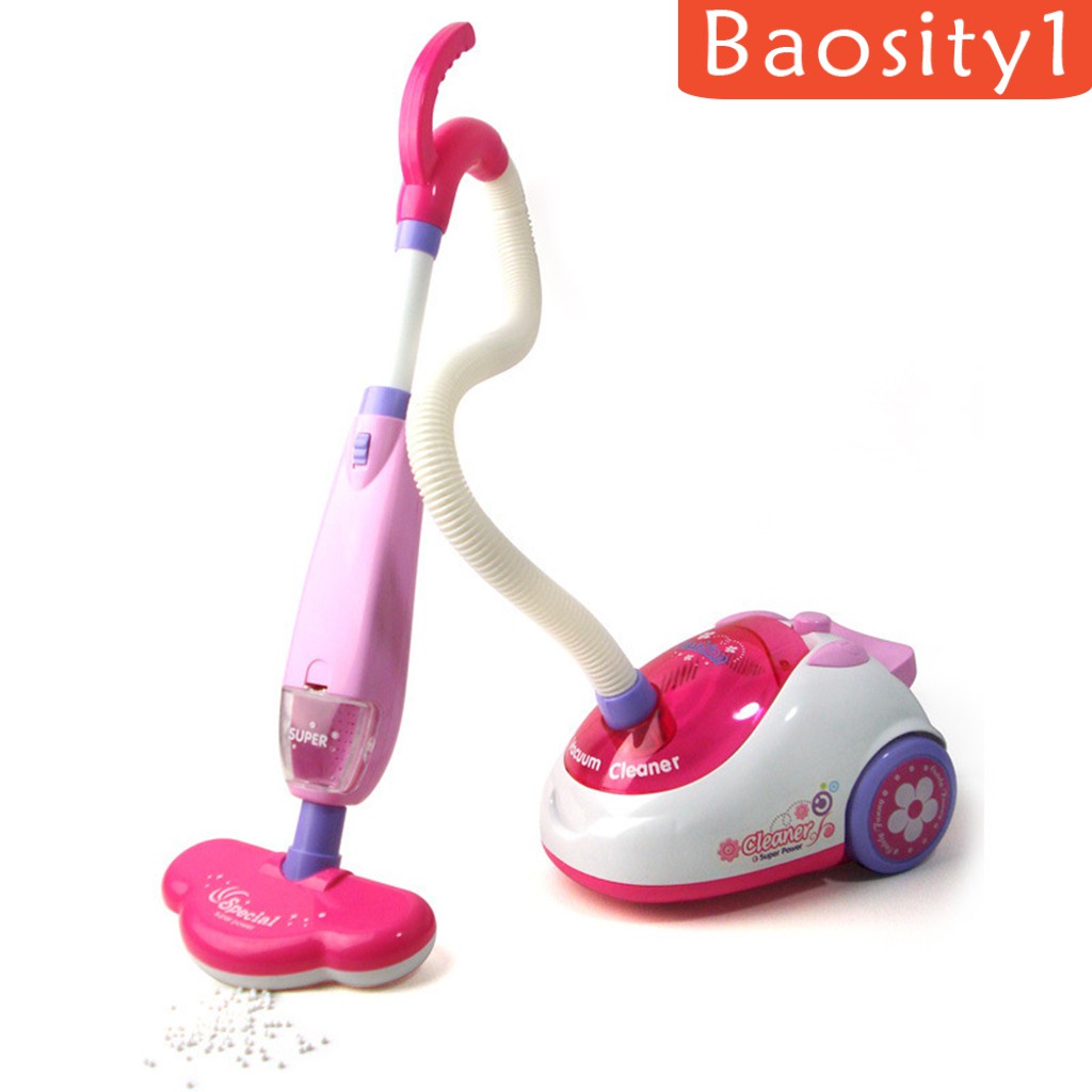 [Baosity 1] Máy Hút Bụi Mini Bằng Nhựa Cho Trẻ Em