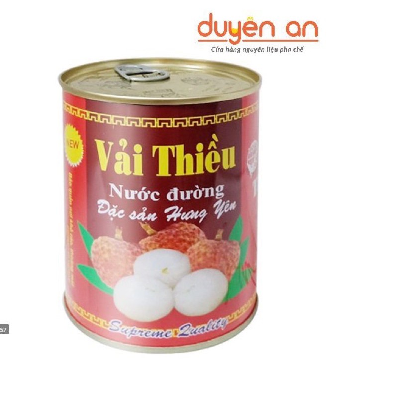 Vải thiều nước đường Tiến Vinh 565gr