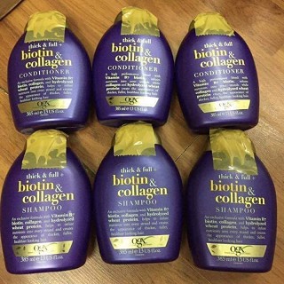 Dầu gội đầu biotin  collagen OGX 385ml