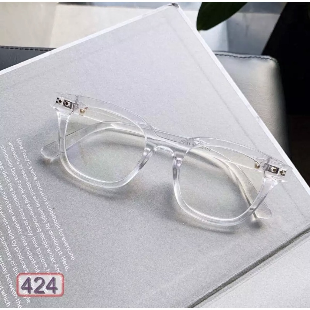 Kính mắt giả cận nam nữ from vuông V siêu xinh phong cách Hàn Quốc_Bon Shop | BigBuy360 - bigbuy360.vn