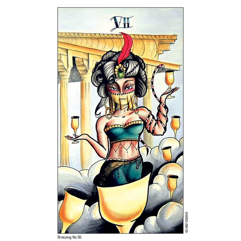 Bộ Bài Eight Coins Tattoo Tarot (Mystic House Tarot Shop) - Bài Gốc Authentic Chính Hãng 100%