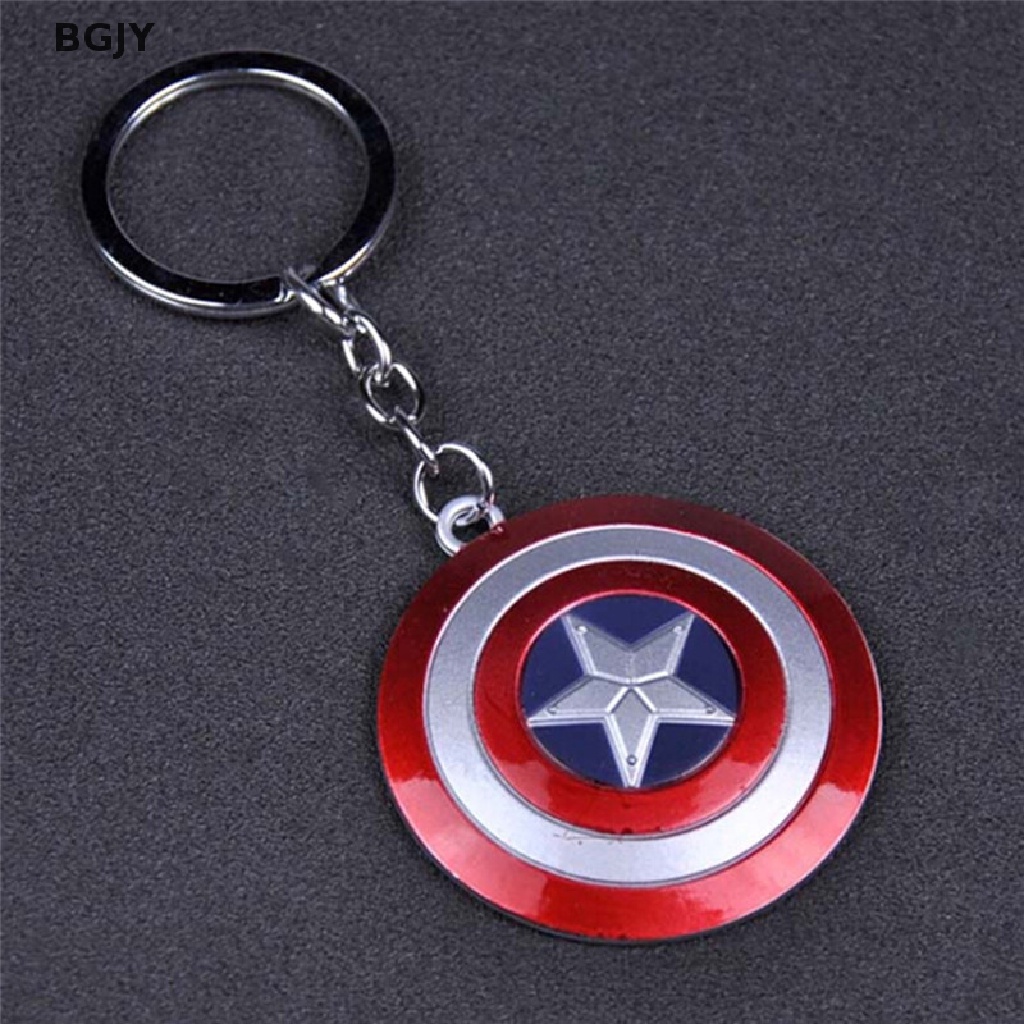 Móc Khóa Hình Khiên Captain America Thời Trang Mới