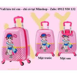 Vali Kéo Trẻ Em Hàng Xuất Châu Âu - Bảo Hành 2 Năm - Hàng sẵn kho