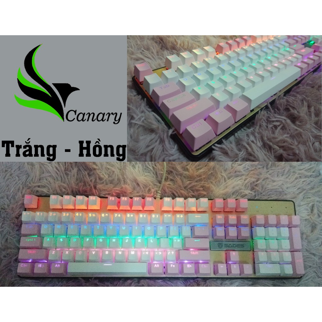 Nút bàn phím cơ (Keycap) ABS xuyên led 111 nút | BigBuy360 - bigbuy360.vn