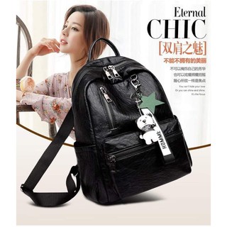 balo móc gấu QN2612( gấu trúc)