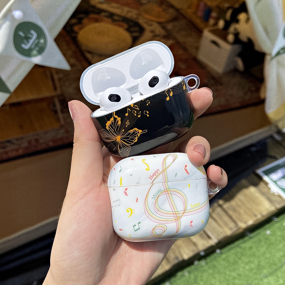 Vỏ Bảo Vệ Hộp Sạc Tai Nghe Airpods Pro 3 2 1 Không Dây Nhiều Màu Bóng Chống Sốc