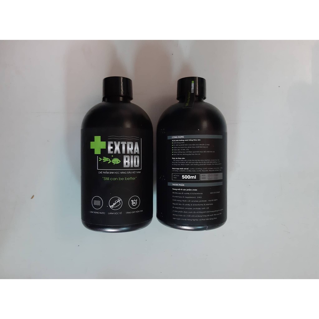 Men Vi Sinh Extra Bio 500ml cao cấp cho cá cảnh