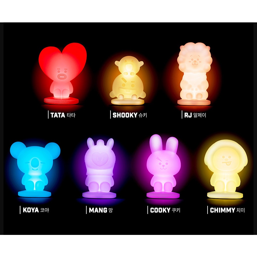 LINE FRIENDS MARKT BT21 SMART LAMP ĐÈN THÔNG MINH ĐỔI MÀU BT21
