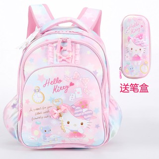 Ba Lô Đi Học Hình Hello Kitty Cho Bé Gái Lớp 1-3 - 2