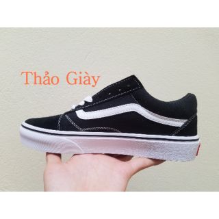 Giày sneaker van old màu đen cao cấp