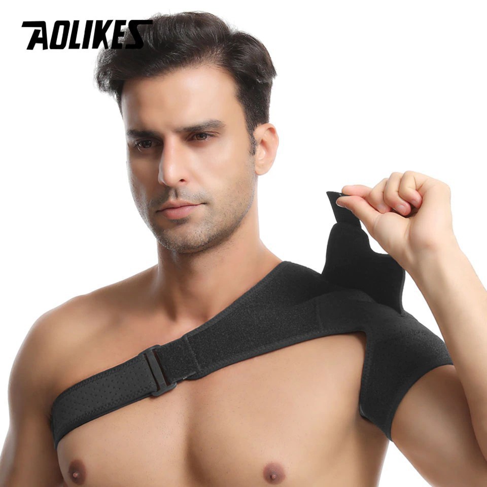 Đai bảo vệ vai AOLIKES A-1692 nẹp cố định khớp vai Sports shoulder pads baymuoi264