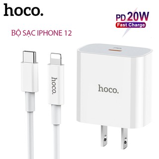 Bộ Sạc Iphone 12 - Sạc Nhanh PD 20W Và QC 3.0 - Hỗ Trợ Từ Dòng Máy Từ Ip7 Đến Ip 12