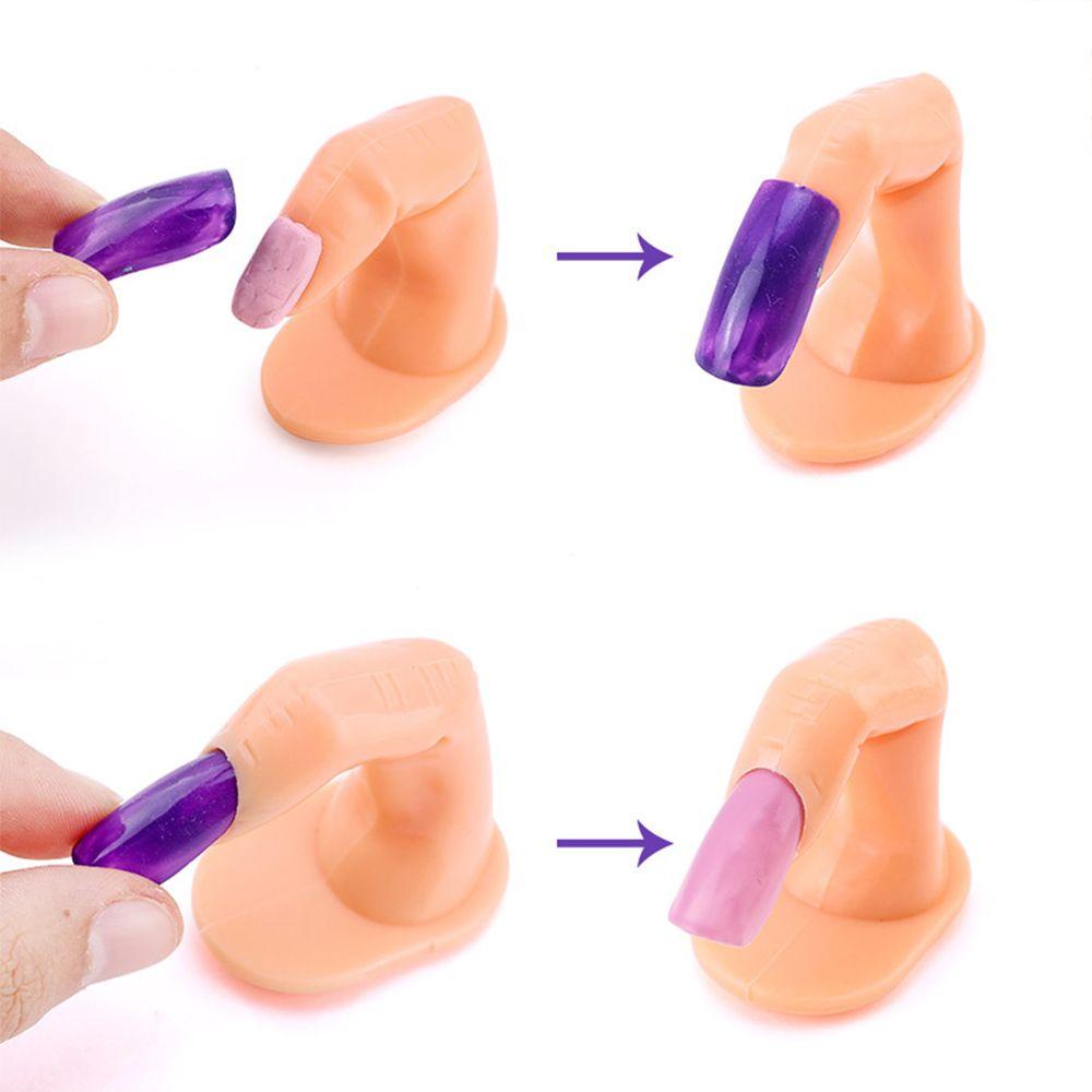 OCEANMAP Mô Hình Ngón Tay Giả Giá Đỡ Hỗ Trợ Luyện Tập Làm Móng Nghệ Thuật