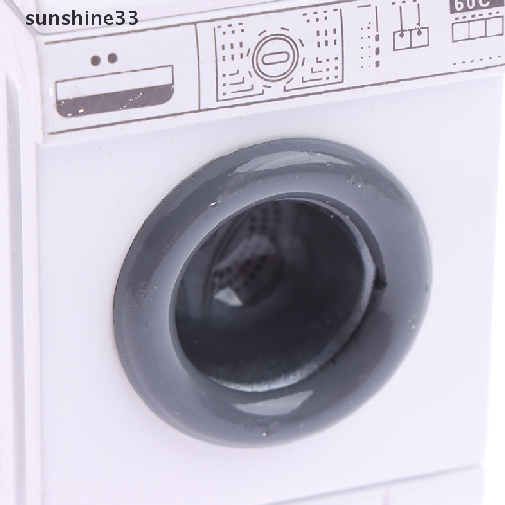 Máy giặt đồ chơi cho nhà búp bê 1/12