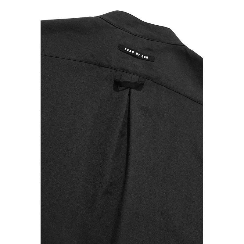 Áo sơ mi ngắn tay Fear Of God short sleeve henley shirt ss20
