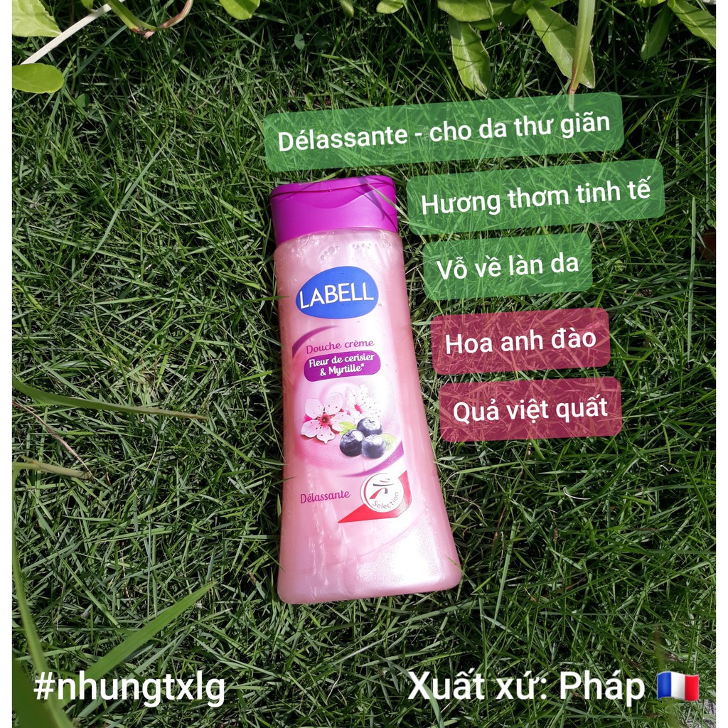 Sữa tắm dưỡng ẩm- Vani Hydratante Labell 250ml - hàng Pháp